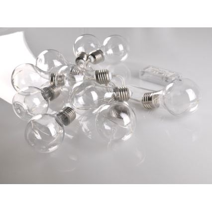 LED Dekoratívna reťaz SMOLDER 2,1 m 10xLED/2xAA