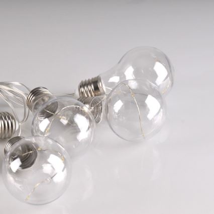 LED Dekoratívna reťaz SMOLDER 2,1 m 10xLED/2xAA