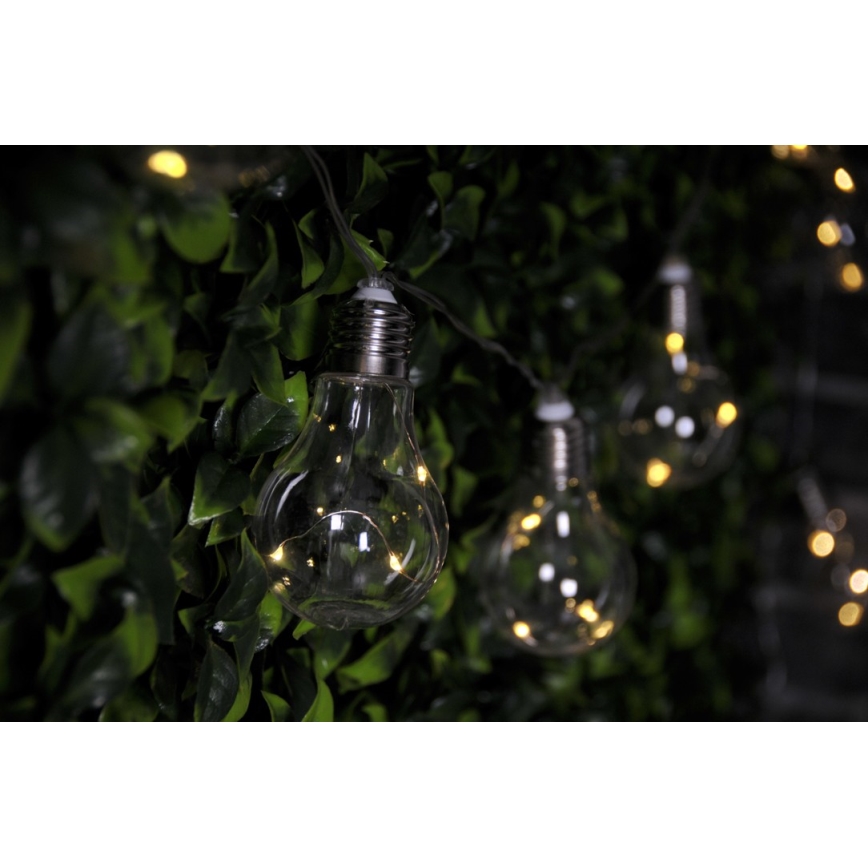 LED dekoratívna reťaz SMOLDER 5,3 m 20xLED/2,7W/230V