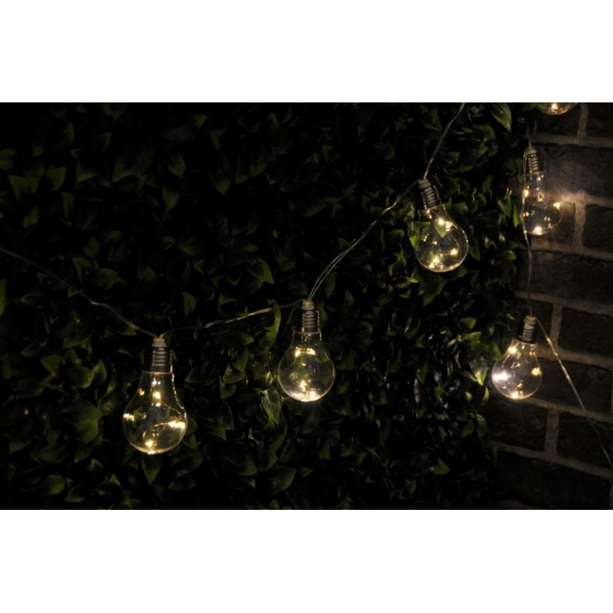 LED dekoratívna reťaz SMOLDER 5,3 m 20xLED/2,7W/230V