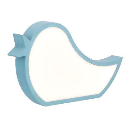 LED detská stolná lampa BIRD LED/12W/230V modrá