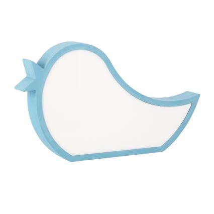 LED detská stolná lampa BIRD LED/12W/230V modrá