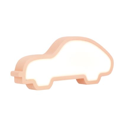 LED detská stolná lampa CAR LED/11W/230V ružová