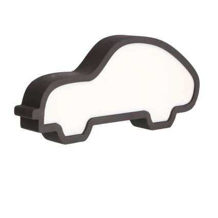 LED detská stolná lampička CAR LED/11W/230V čierna