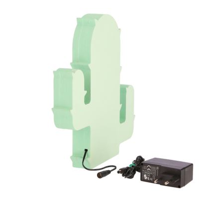 LED Detská stolová lampa CACTUS LED/10W/230V zelená