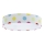LED Detské stropné svietidlo GALAXY KIDS LED/24W/230V bodky pestrofarebná
