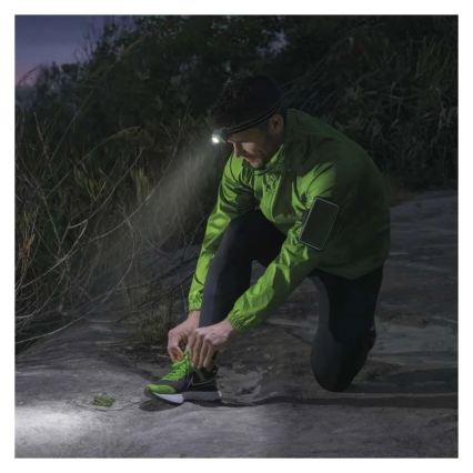 LED dobíjateľná čelovka USB 1600 mAh IPX6