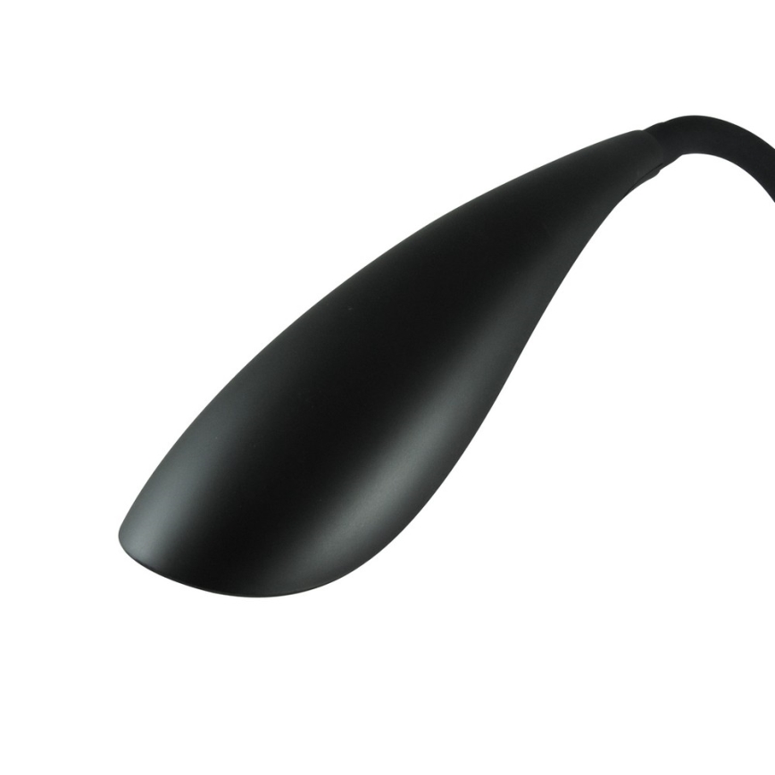 LED stolná lampa SWAN LED SMD/6,5 W/230V čierna