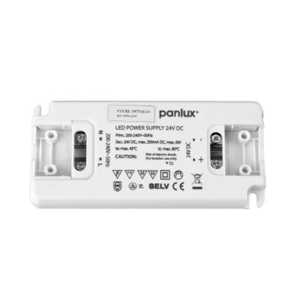 LED elektronický transformátor 6W/230/24V