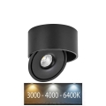 LED Flexibilné bodové svietidlo LED/28W/230V 3000/4000/6400K CRI 90 čierna