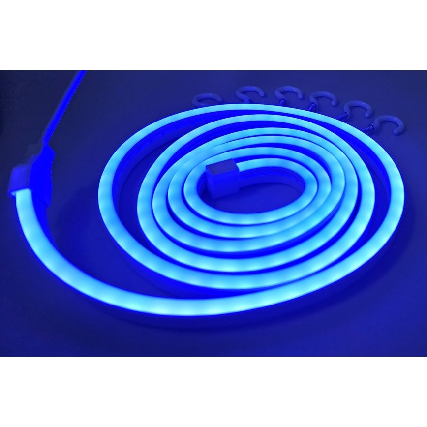 LED Flexibilný pásik NEON LED/5V USB 1,8 m modrá