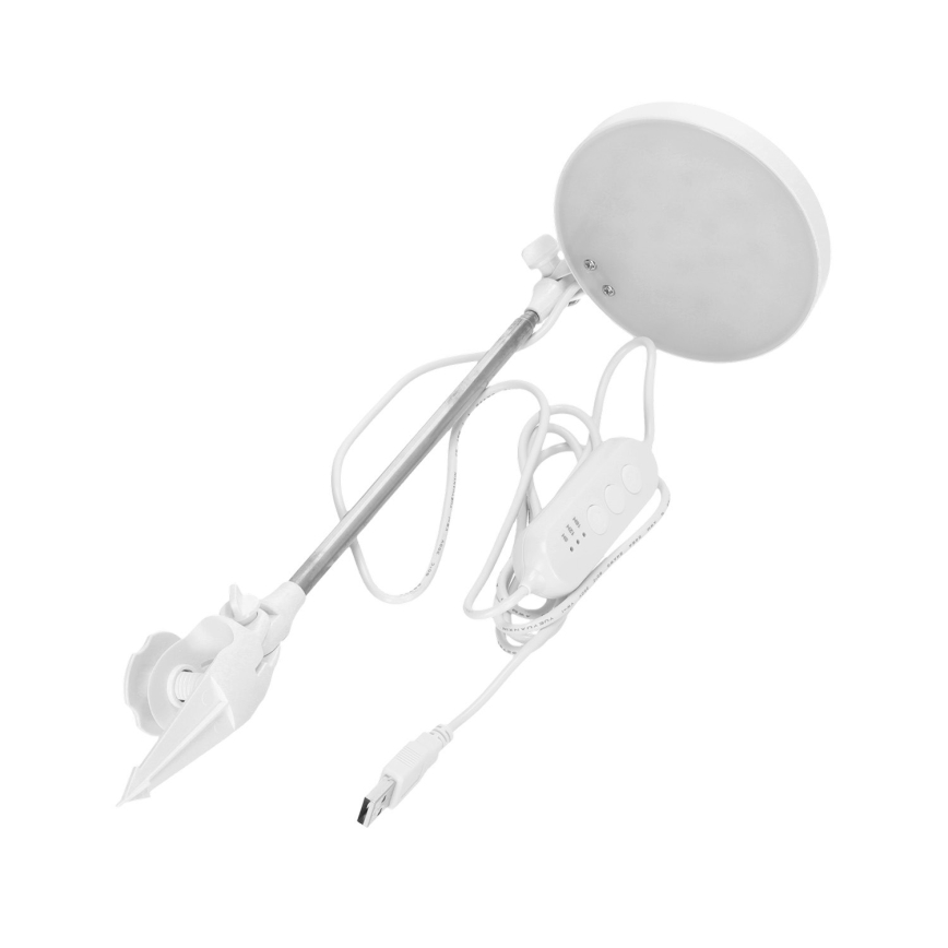 LED Interiérová lampa na pestovanie rastlín LED/10W/5V 3200K
