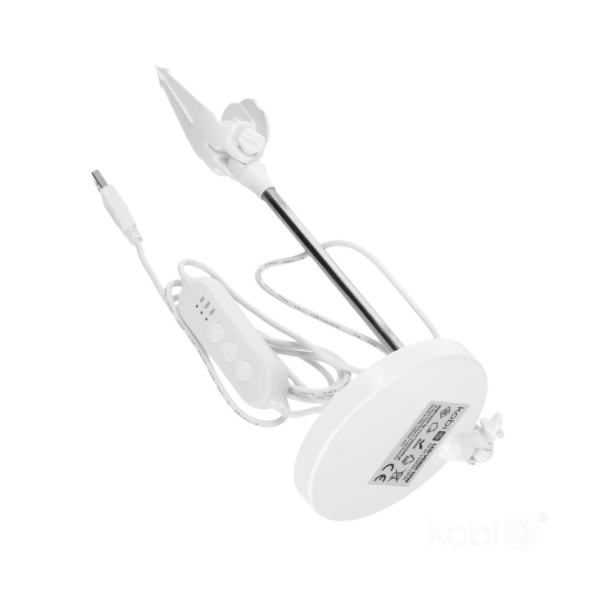 LED Interiérová lampa na pestovanie rastlín LED/10W/5V 3200K