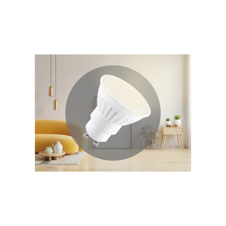 LED Keramická žiarovka GU10/9,5W/230V 3000K