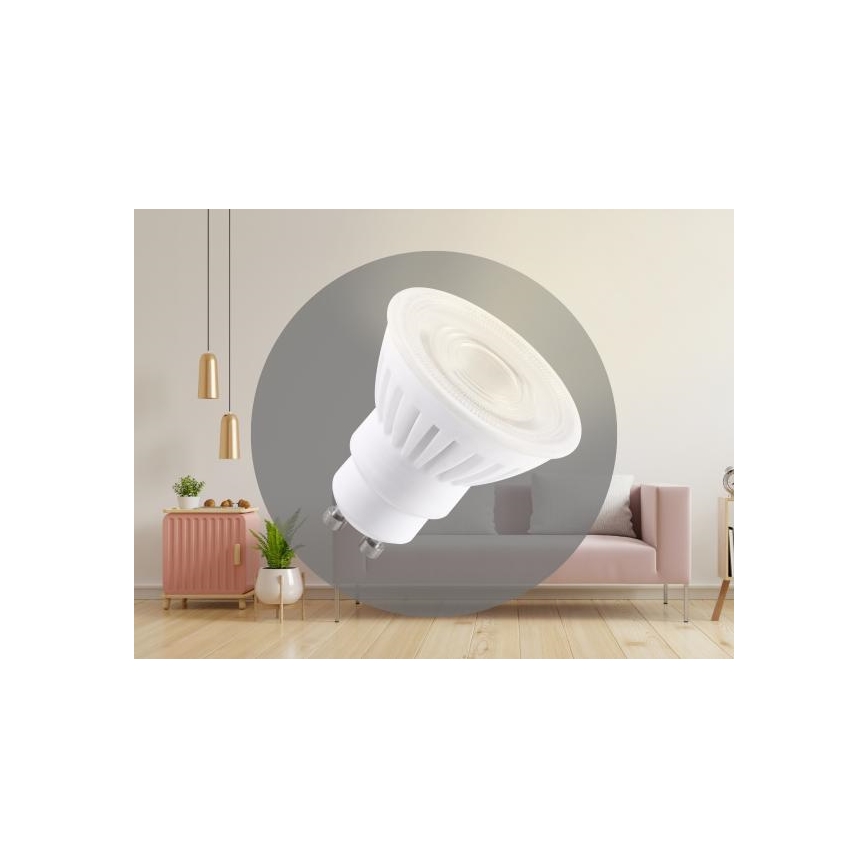LED Keramická žiarovka GU10/9,5W/230V 3000K