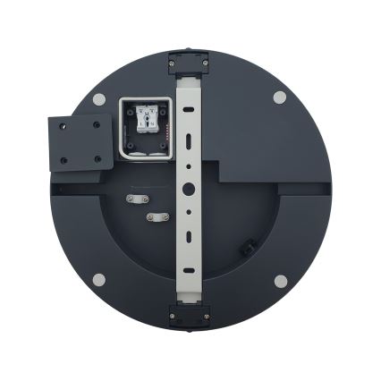 LED Kúpeľňové stropné svietidlo ELLÉ LED/24W/230V 3000/4000/6500K pr. 26 cm IP54 antracit