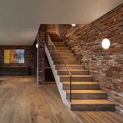 LED Kúpeľňové nástenné svietidlo PASTILO LED/10W/230V 2700/4000/6000K IK10 IP54 biela okrúhly