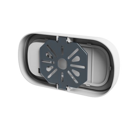 LED Kúpeľňové nástenné svietidlo PASTILO LED/10W/230V 2700/4000/6000K IK10 IP54 biela oválny