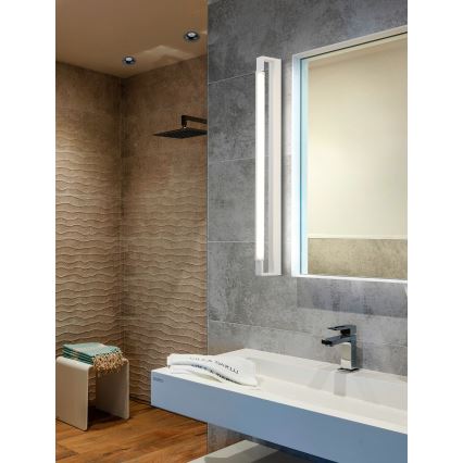 LED Kúpeľňové nástenné svietidlo DEKSTER LED/36W/230V IP44 biela