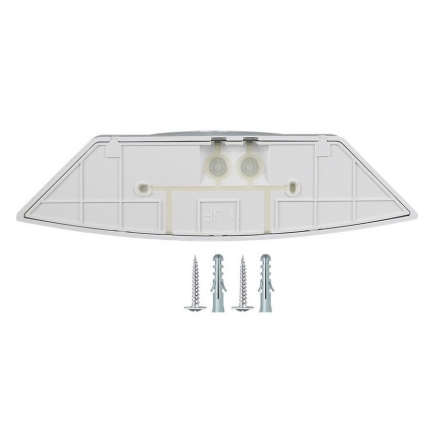 LED Kúpeľňové nástenné svietidlo so senzorom SAMSUNG CHIP LED/10W/230V 4000K IP54 biela