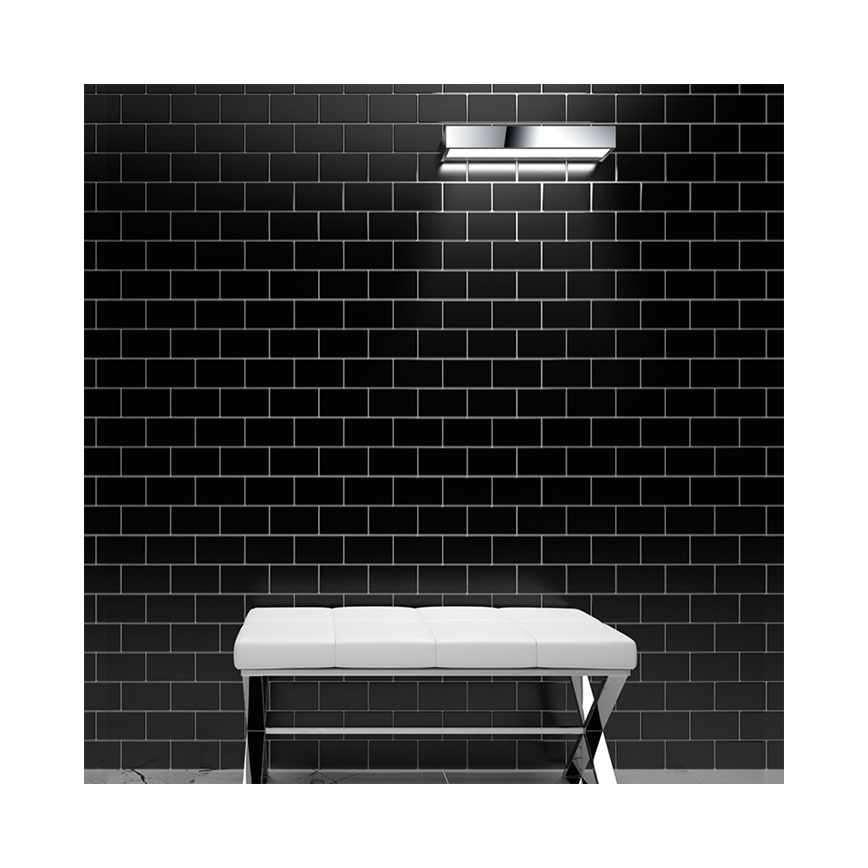 LED kúpeľňové nástenné svietidlo LED/9W/230V 40 cm IP44 lesklý chróm