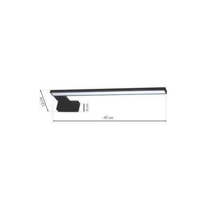 LED Kúpeľňové nástenné svietidlo SHINE 1xLED/11W/230V IP44