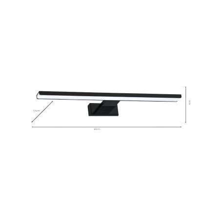 LED Kúpeľňové nástenné svietidlo SHINE 1xLED/13,8W/230V IP44