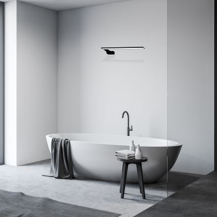 LED kúpeľňové nástenné svietidlo SHINE LED/11W/230V 45 cm IP44 čierne