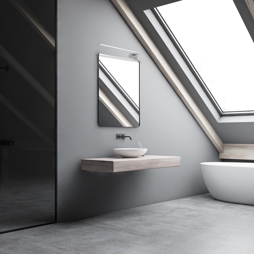LED Kúpeľňové nástenné svietidlo SHINE LED/11W/230V 45 cm IP44 lesklý chróm