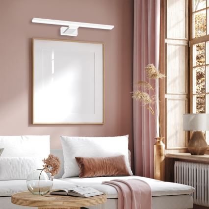 LED Kúpeľňové nástenné svietidlo SHINE LED/13,8W/230V 60 cm IP44 biela