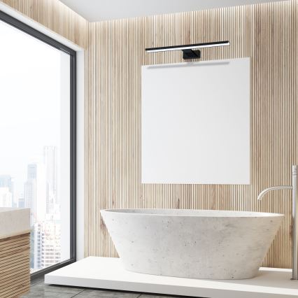 LED Kúpeľňové nástenné svietidlo SHINE LED/13,8W/230V 60 cm IP44 čierne