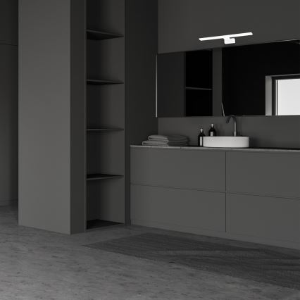 LED Kúpeľňové nástenné svietidlo SHINE LED/7W/230V 30 cm IP44 biela