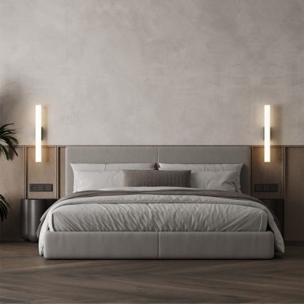 LED kúpeľňové osvetlenie na zrkadlo LINEA LED/12W/230V 3000/4000/6000K IP44 61 cm matný chróm