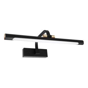 LED kúpeľňové osvetlenie na zrkadlo VINCI LED/12W/230V 40 cm IP44 čierna