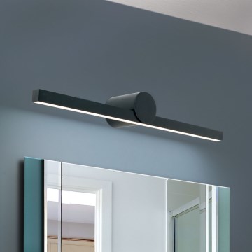 LED Kúpeľňové osvetlenie zrkadla BEAUTY LED/12W/230V 61 cm IP54 čierna