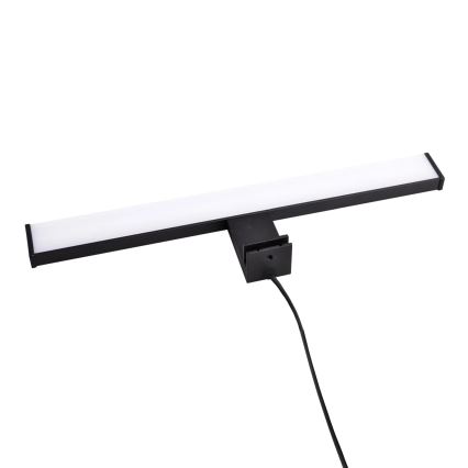 LED Kúpeľňové osvetlenie zrkadla ELBA LED/8W/230V 4000K 40 cm IP44 čierna