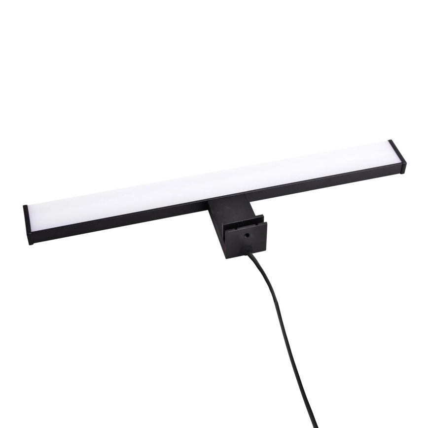 LED Kúpeľňové osvetlenie zrkadla ELBA LED/8W/230V 4000K 40 cm IP44 čierna