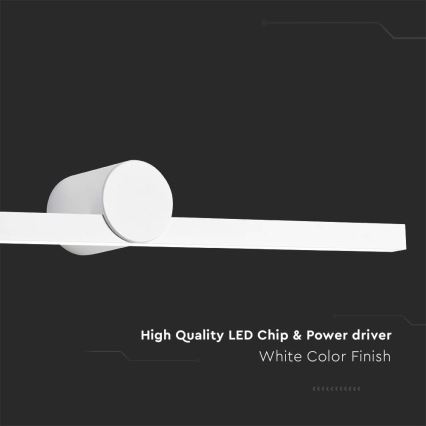 LED kúpeľňové osvetlenie zrkadla LED/10W/230V 4000K IP65 biela