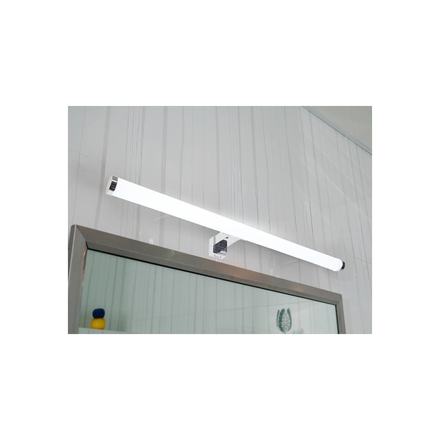 LED kúpeľňové osvetlenie zrkadla LED/12W/230V 59,5 cm IP44 lesklý chróm