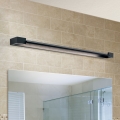 LED Kúpeľňové osvetlenie zrkadla MARILYN LED/24W/230V 90 cm IP44 čierna