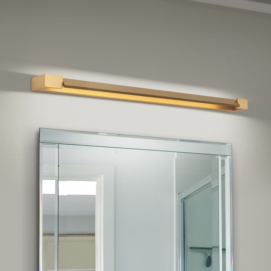 LED Kúpeľňové osvetlenie zrkadla MARILYN LED/24W/230V 90 cm IP44 zlatá