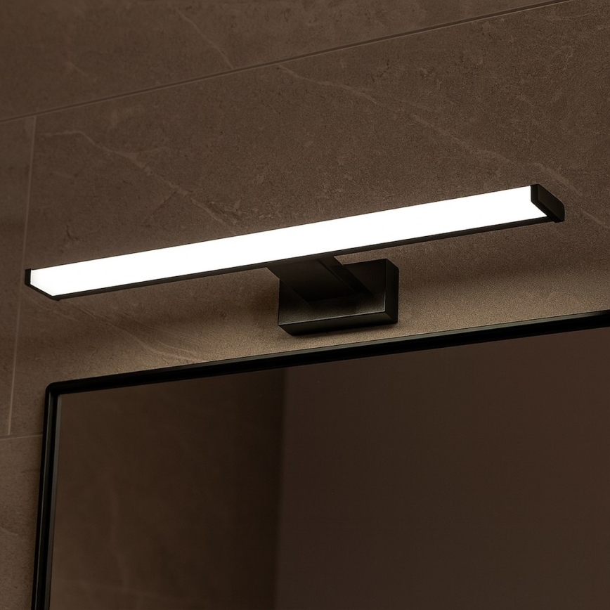 LED kúpeľňové osvetlenie zrkadla MIRORE LED/10W/230V 60 cm IP44 čierne