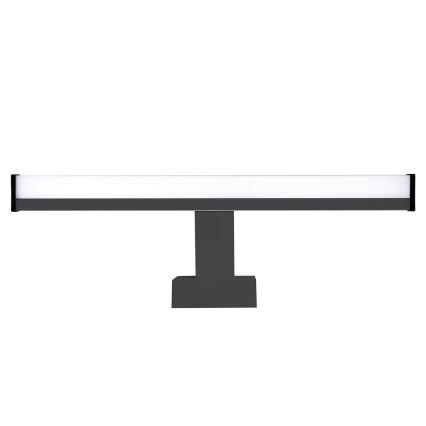 LED Kúpeľňové osvetlenie zrkadla MIRORE LED/8W/230V 40 cm IP44 čierna