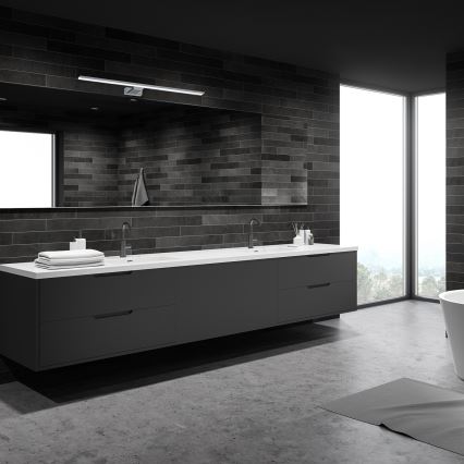 LED kúpeľňové osvetlenie zrkadla SHINE LED/15W/230V 80 cm IP44 lesklý chróm