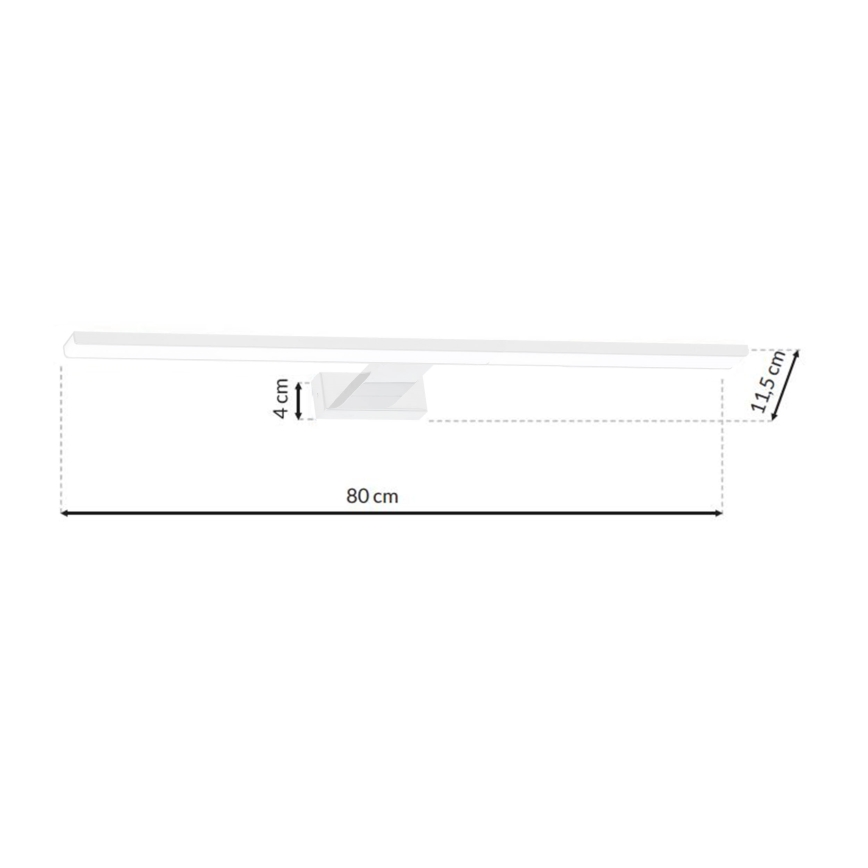 LED Kúpeľňové osvetlenie zrkadla SHINE WHITE LED/15W/230V IP44