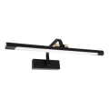 LED Kúpeľňové osvetlenie zrkadla VINCI LED/15W/230V 60 cm IP44 čierne