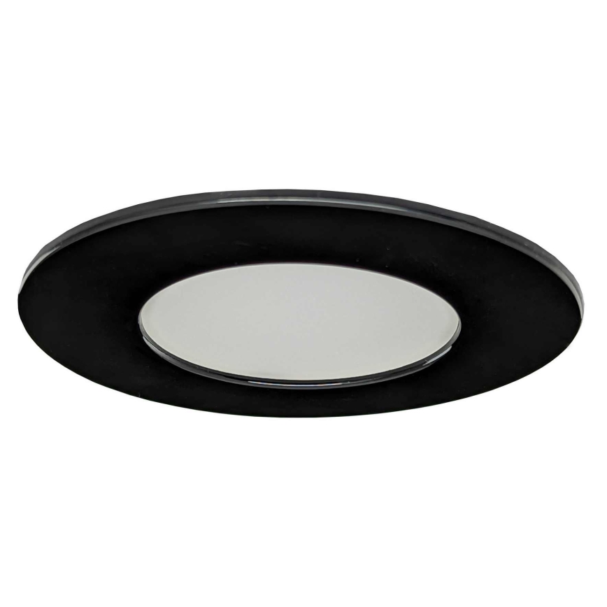 LED Kúpeľňové podhľadové svietidlo BONO LED/5W/230V 3000K IP65 čierna