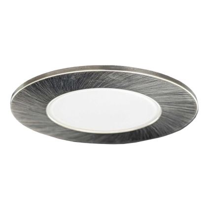 LED Kúpeľňové podhľadové svietidlo BONO LED/5W/230V 4000K IP65 lesklý chróm