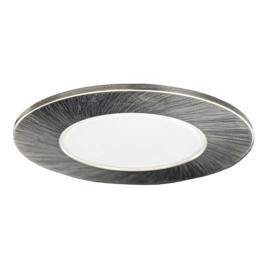 LED Kúpeľňové podhľadové svietidlo BONO LED/5W/230V 4000K IP65 lesklý chróm