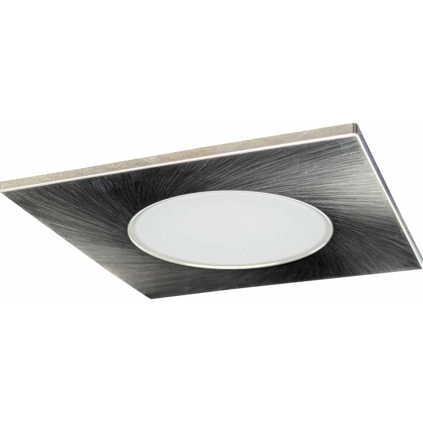 LED Kúpeľňové podhľadové svietidlo BONO LED/8W/230V 4000K IP65 lesklý chróm